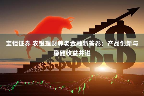 宝钜证券 农银理财养老金融新答卷：产品创新与稳健收益并进