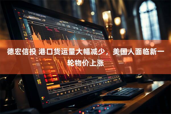 德宏信投 港口货运量大幅减少，美国人面临新一轮物价上涨